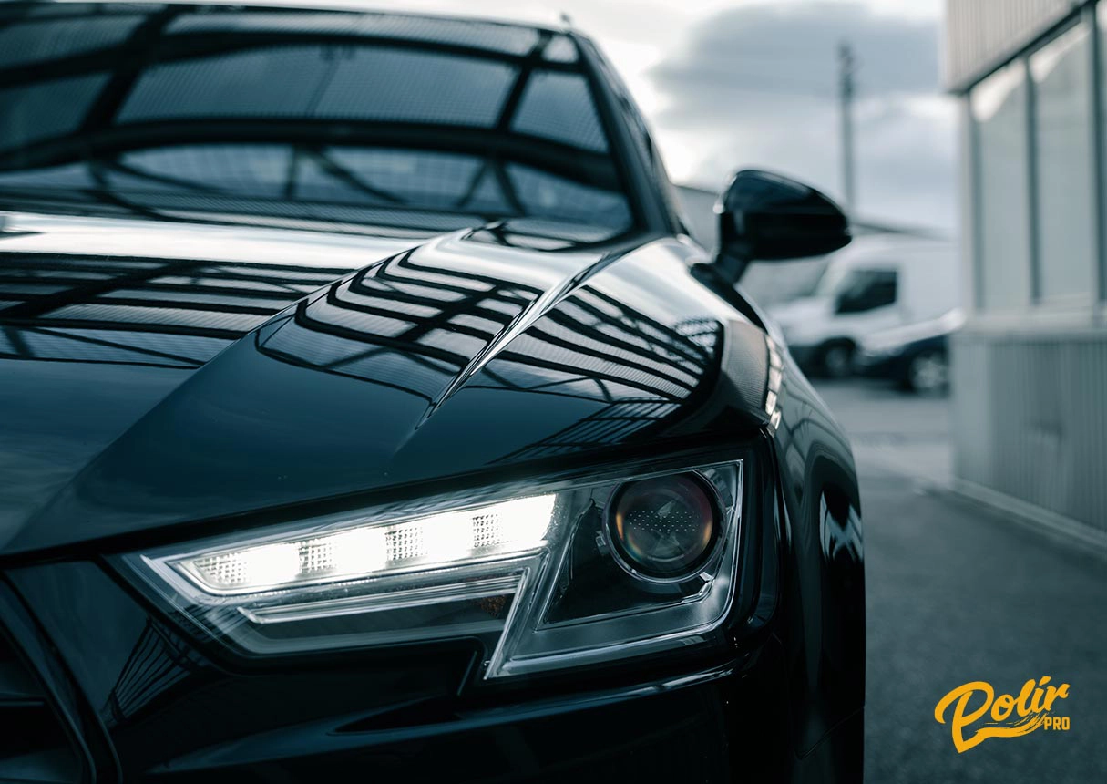 Audi A4 fényezéskorrekció után